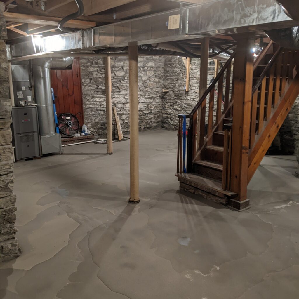 Repair house and basement