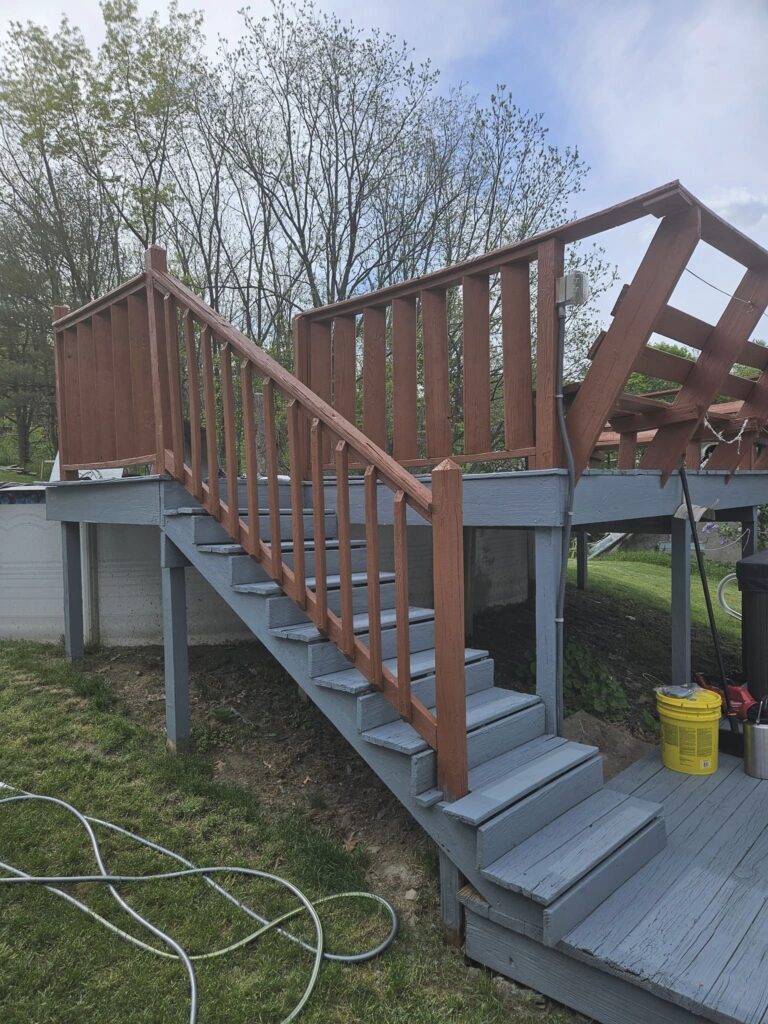 Powerwash deck