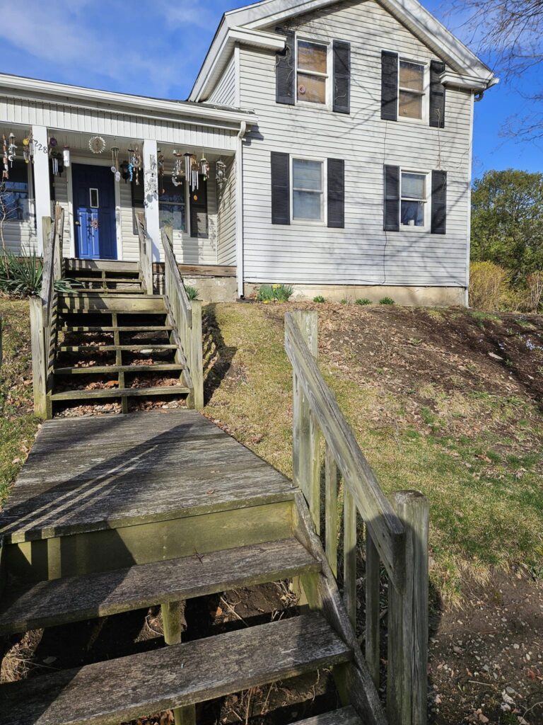 Powerwash house and steps